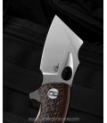 Navaja BESTECH Lizard Linerlock Black/orange BTKG39A