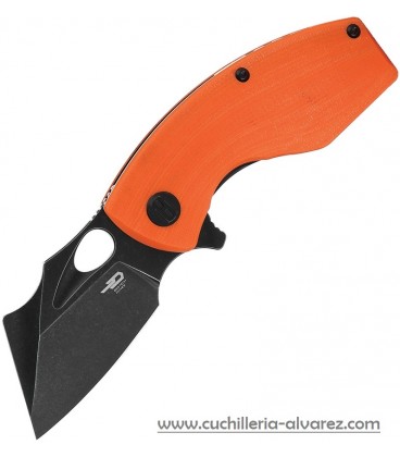 Navaja BESTECH Lizard Linerlock Orange BTKG39D