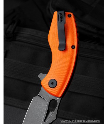 Navaja BESTECH Lizard Linerlock Orange BTKG39D