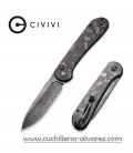 CIVIVI ELEMENTUM Linerlock Fibra de carbono marmolado CIVC2103DS3