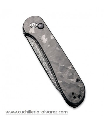 CIVIVI ELEMENTUM Linerlock Fibra de carbono marmolado CIVC2103DS3