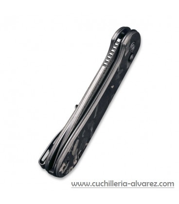 CIVIVI ELEMENTUM Linerlock Fibra de carbono marmolado CIVC2103DS3