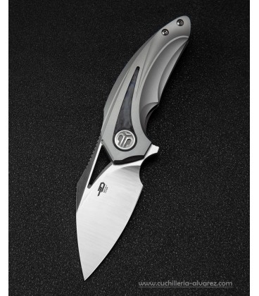 Navaja BESTECH Nuke Framelock Gray BTKT2107A