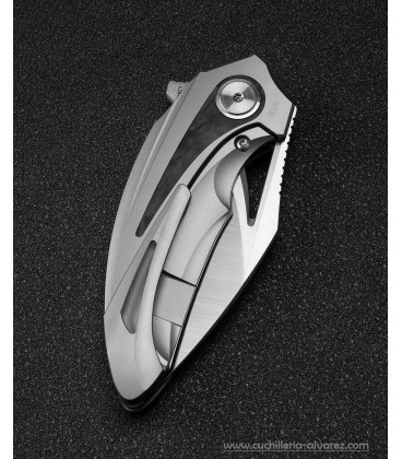 Navaja BESTECH Nuke Framelock Gray BTKT2107A