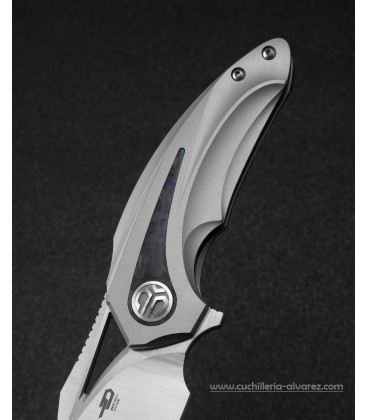 Navaja BESTECH Nuke Framelock Gray BTKT2107A