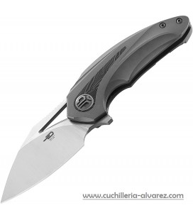 Navaja BESTECH Nuke Framelock Dark Gray BTKT2107C