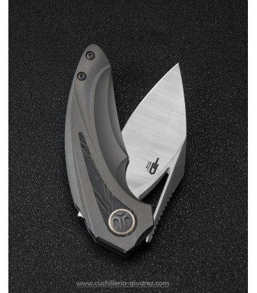 Navaja BESTECH Nuke Framelock Dark Gray BTKT2107C