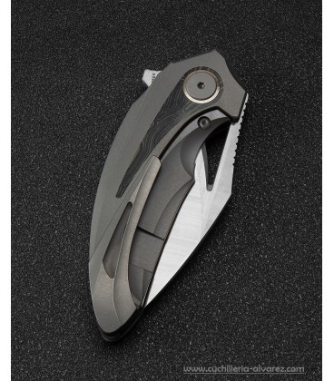 Navaja BESTECH Nuke Framelock Dark Gray BTKT2107C