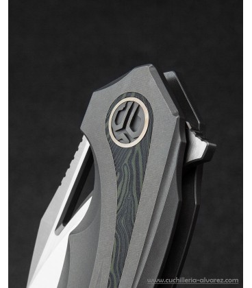 Navaja BESTECH Nuke Framelock Dark Gray BTKT2107C