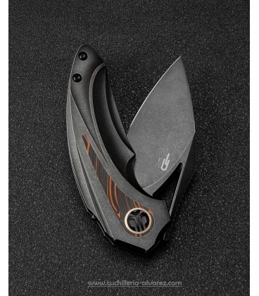 Navaja BESTECH Nuke Framelock Black BTKT2107E