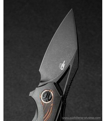 Navaja BESTECH Nuke Framelock Black BTKT2107E