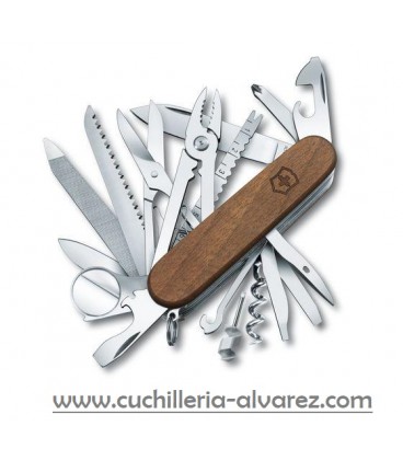 Victorinox SWISSCHAMP madera de nogal 1.6791.63