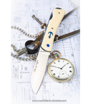 Navaja Nieto POSEIDON Micarta Hueso  Ref. 168-W