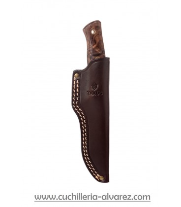 Cuchillo TAXUS KNIFE Nogal vaciado plano