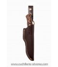 Cuchillo TAXUS KNIFE Nogal vaciado plano