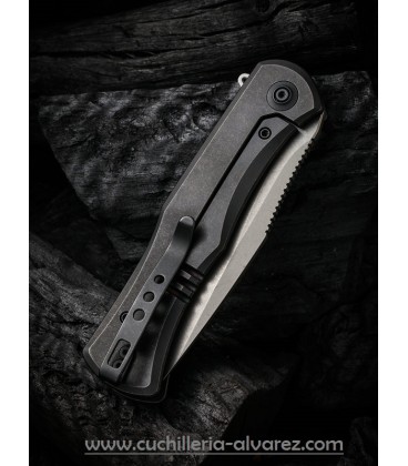 Navaja We Knife Primoris Framelock Black SW WE20047A2