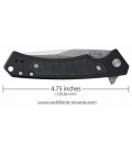 Navaja CASE JET BLACK SYNTHETIC SOD BUSTER CA00092