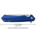 Navaja CASE KINZUA Blue S35VN 64663