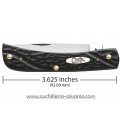 Navaja CASE SOD BUSTER JR Black Synthetic 18229