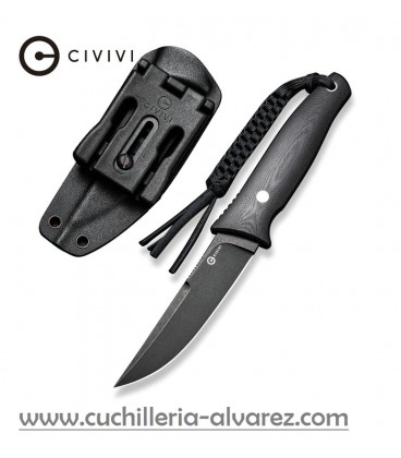 CIVIVI Tamashii Fixed Blade Black G10 handle CIVC190463