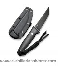 CIVIVI Tamashii Fixed Blade Black G10 handle CIVC190463