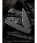 Navaja We Knife Co Subjugator Framelock Black Framelock 21014C5