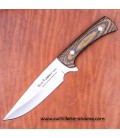 Muela JABALI-17G Micarta Yute mostaza-marron