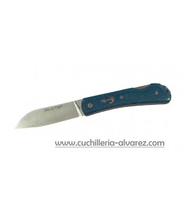 Navaja Nieto POSEIDON Micarta yute azul Ref. 168-BL