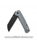 QSP Knife Penguin QS130B2 Penguin Linerlock Denim Mic