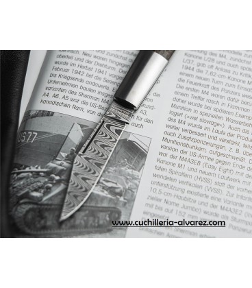 Navaja BOKER Barlow M4 Sherman-Damast 110038DAM