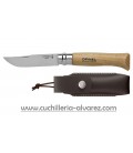 Opinel Nº 8 + funda de cuero 001089