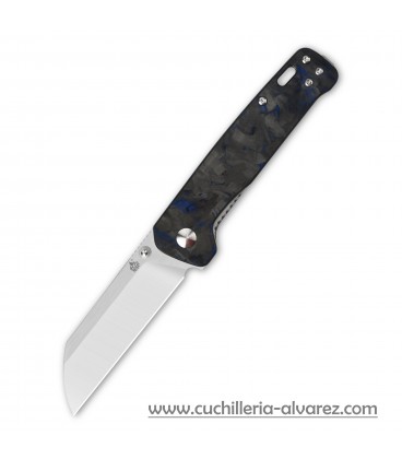 QSP Knife Penguin QS130-TBL Linerlock G10/Fibra de Carbono