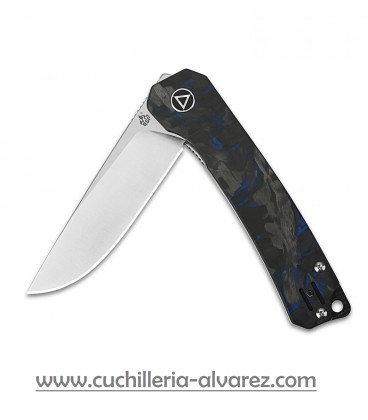 QSP Knife QS139G1 OSPREY Linerlock Fibra de Carbono azul