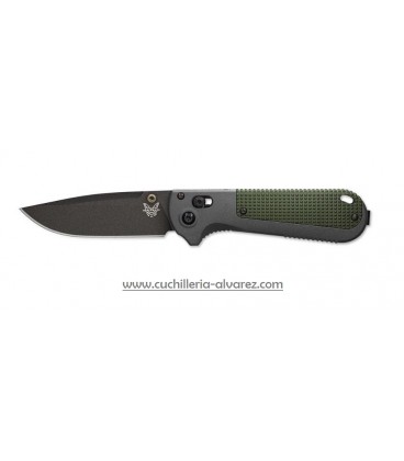 Benchmade REDOUBT Grivory gris/verde 430BK