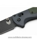 Benchmade REDOUBT Grivory gris/verde 430BK