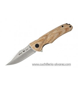 Buck SPRINT PRO TAN CANVAS MICARTA 841TNS