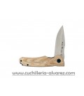 Buck SPRINT PRO TAN CANVAS MICARTA 841TNS