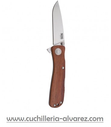 Navaja SOG TWITCH II WOOD HANDLE SGTWI17