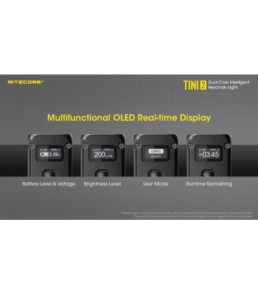 Linterna NITECORE TINI2 SS Versión de acero