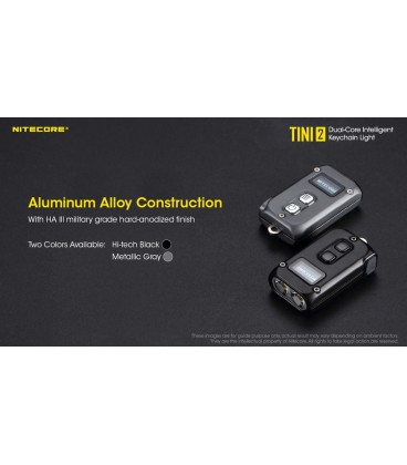 Linterna NITECORE TINI2 SS Versión de acero