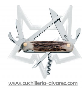 NAVAJA FOX MULTI TOOL WITH DEER HORN 226/7 SCE