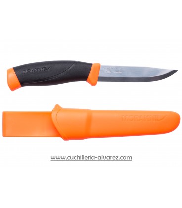 Cuchillo Morakniv COMPANION naranja inoxidable MO11824