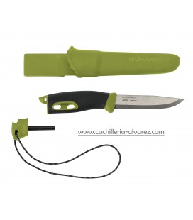 Cuchillo Morakniv COMPANION SPARK (S) verde inoxidable