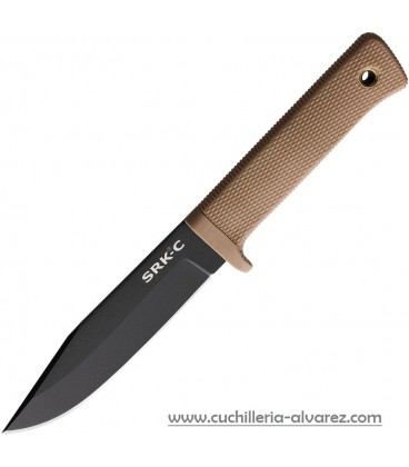 Cuchillo COLD STEEL SRK COMPACT Fixed Desert Tan SK5 CS49LCKDDTB