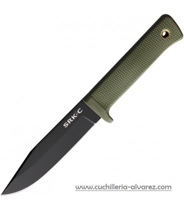 Cuchillo COLD STEEL SRK COMPACT FixedOD Green SK5 CS49LCKDODBK