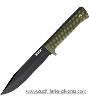 Cuchillo COLD STEEL SRK OD Green SK5 CS49LCKODBK