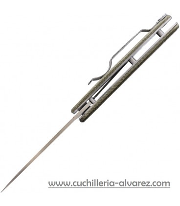 Navaja ESSE CHURP Linerlock Green BRKC1