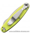 Navaja ESSE CHURP Linerlock G10 Yelow BRKC5