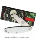 Navaja ESSE CHURP Linerlock G10 White BRKC7