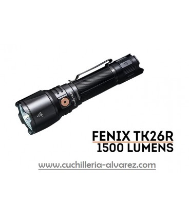 Linterna Fenix TK26R 1500 Lumens, Luz blanca, roja y verde